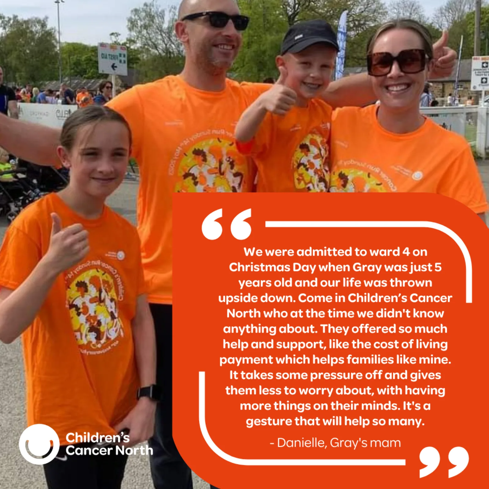 Gray's family — #TeamCCN